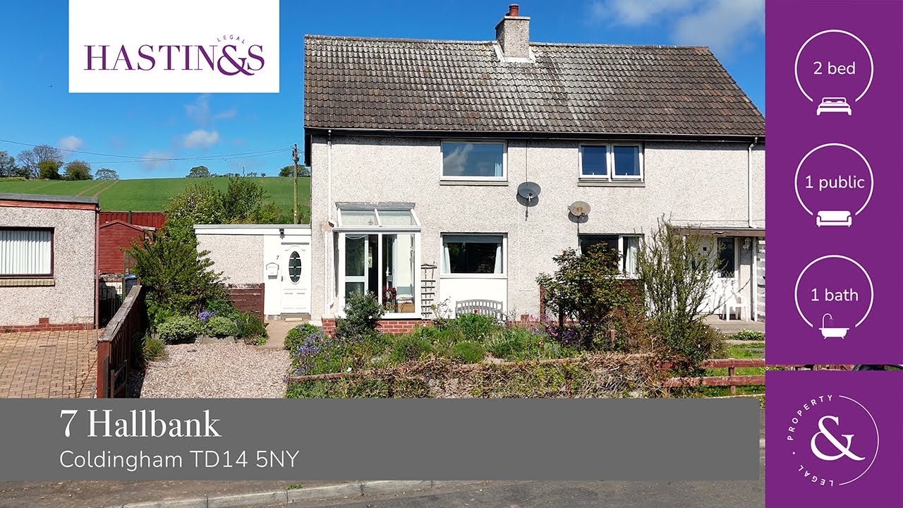 7 Hallbank, Coldingham TD14 5NY - Video Tour