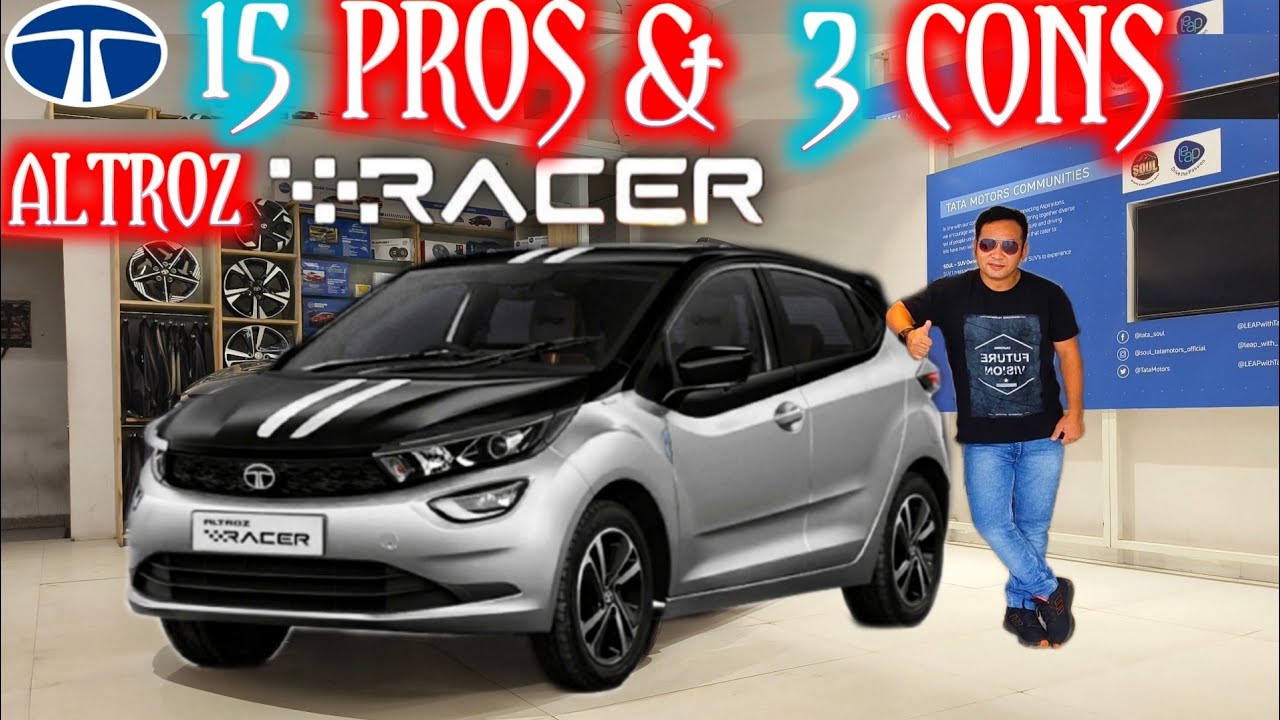 TATA ALTROZ RACER PROS AND CONS : ALTROZ RACER EDITION :ALTROZ RACER 2024 : ALTROZ @NarrusAutovlogs