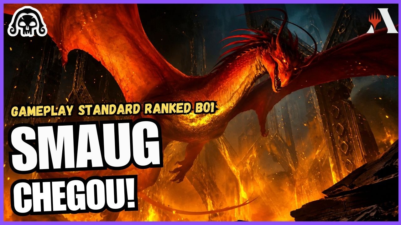 O DECK DO SMAUG &Eacute; INSANO! 🐉🔥 | Rakdos Treasures | MTG Arena
