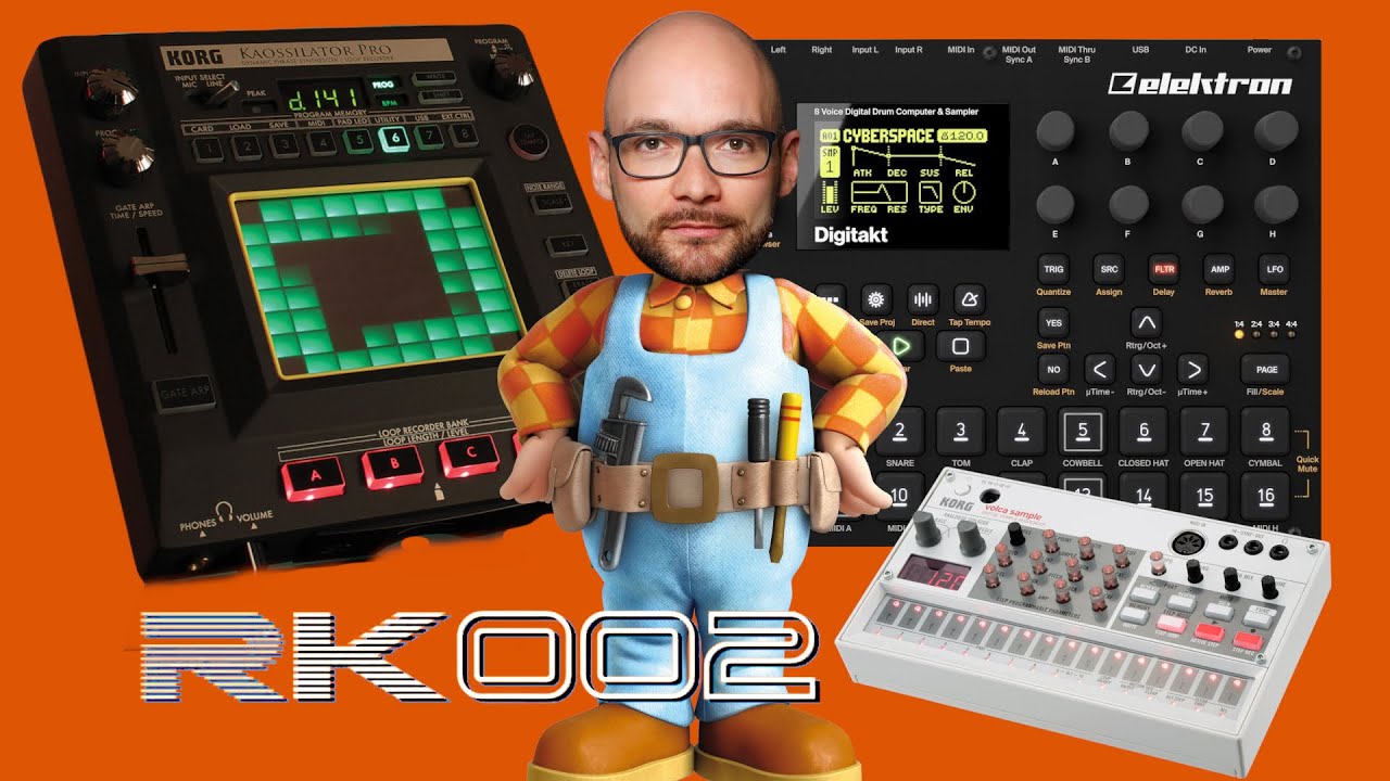 Better Gear - RetroKits RK-002 - Make My Stuff Better!!! (Elektron Digitakt, Korg Kaossilator Pro)