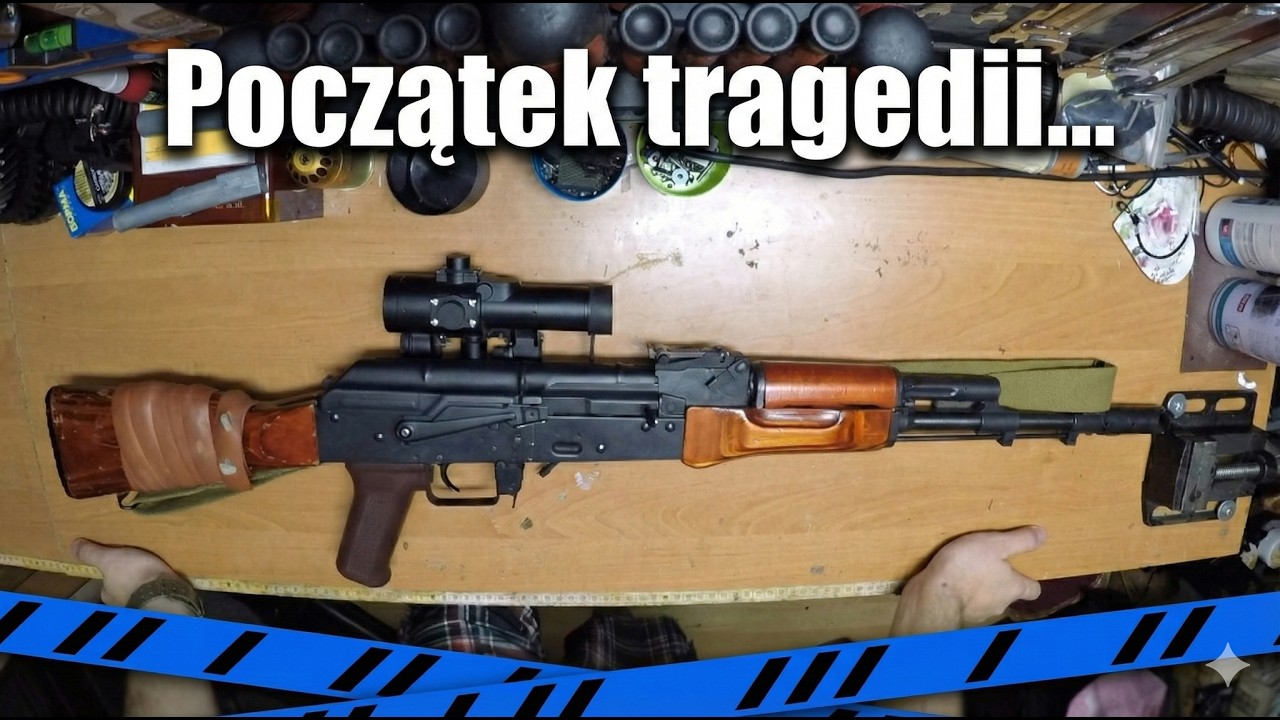 Początek tragedii... Rozkładamy 5 letni, stockowy GB AK74 LCT! #1