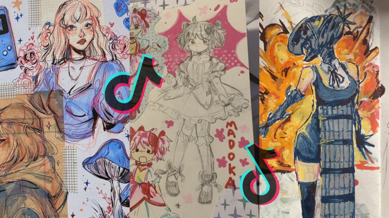 Top Sketchbook Apps for Digital Artists | TikTok Art Compilation ✨🖌️