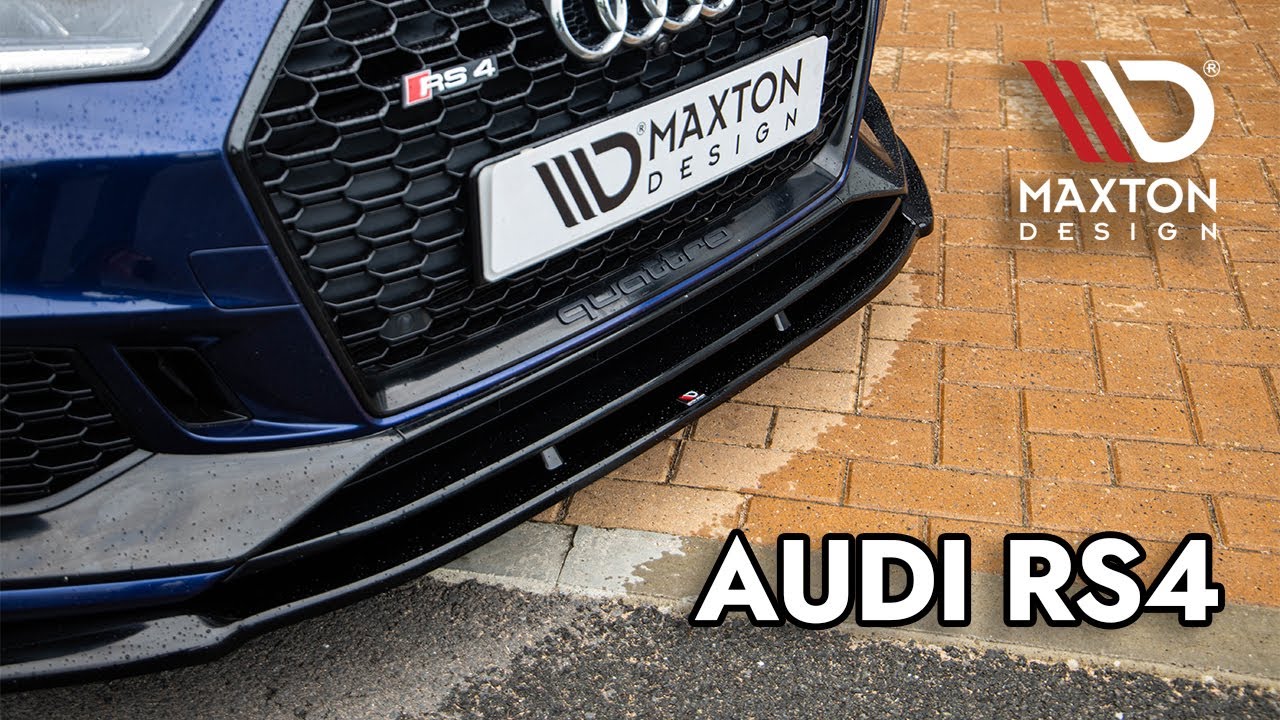 Adding a Maxton Design styling kit to an Audi RS4!