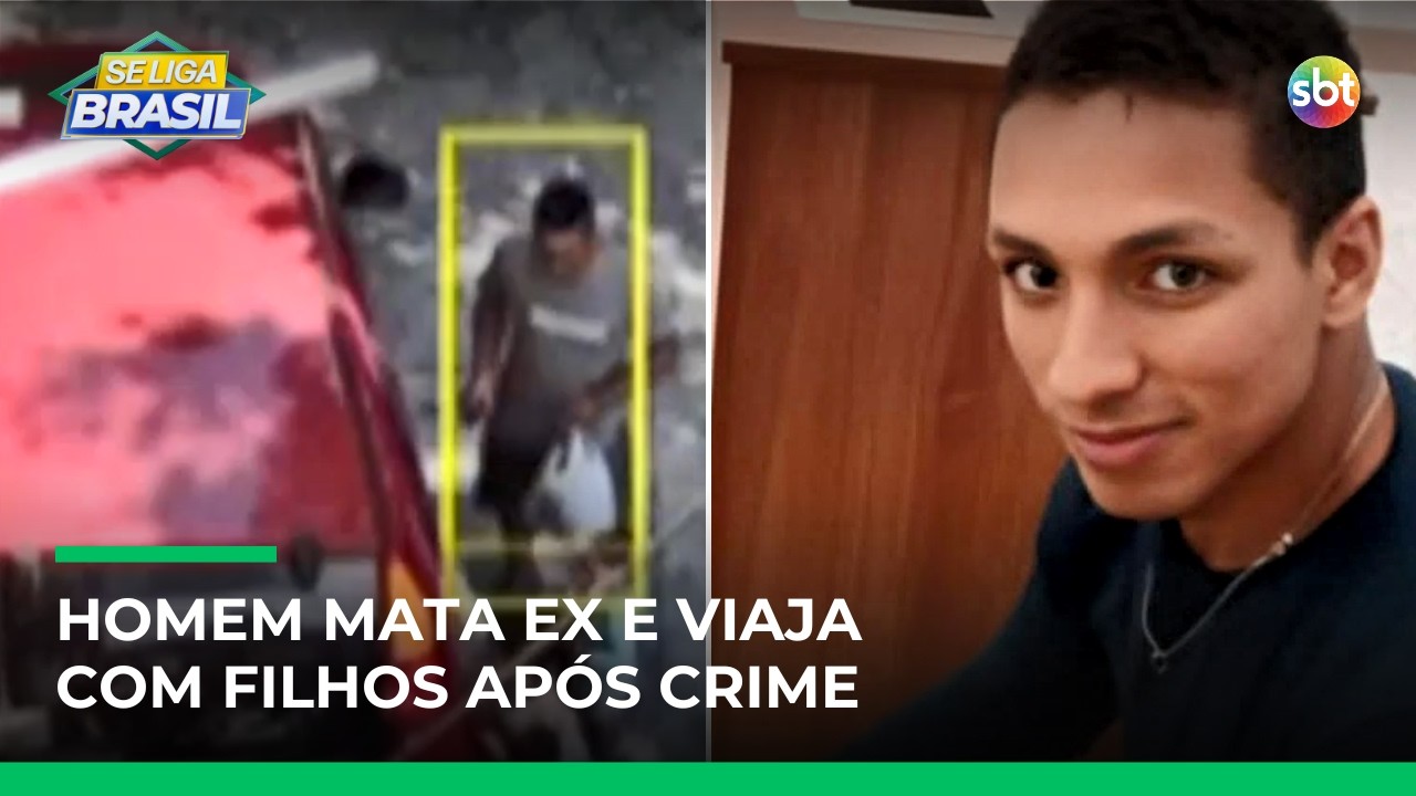 Homem confessa feminicídio, abandona corpo e viaja com filhos após crime | #SeLigaBrasil