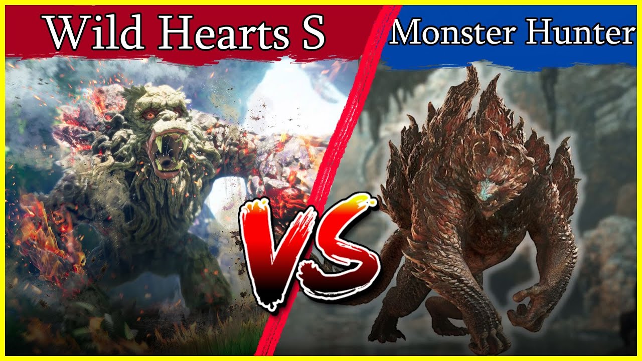 Wild Hearts S vs Monster Hunter