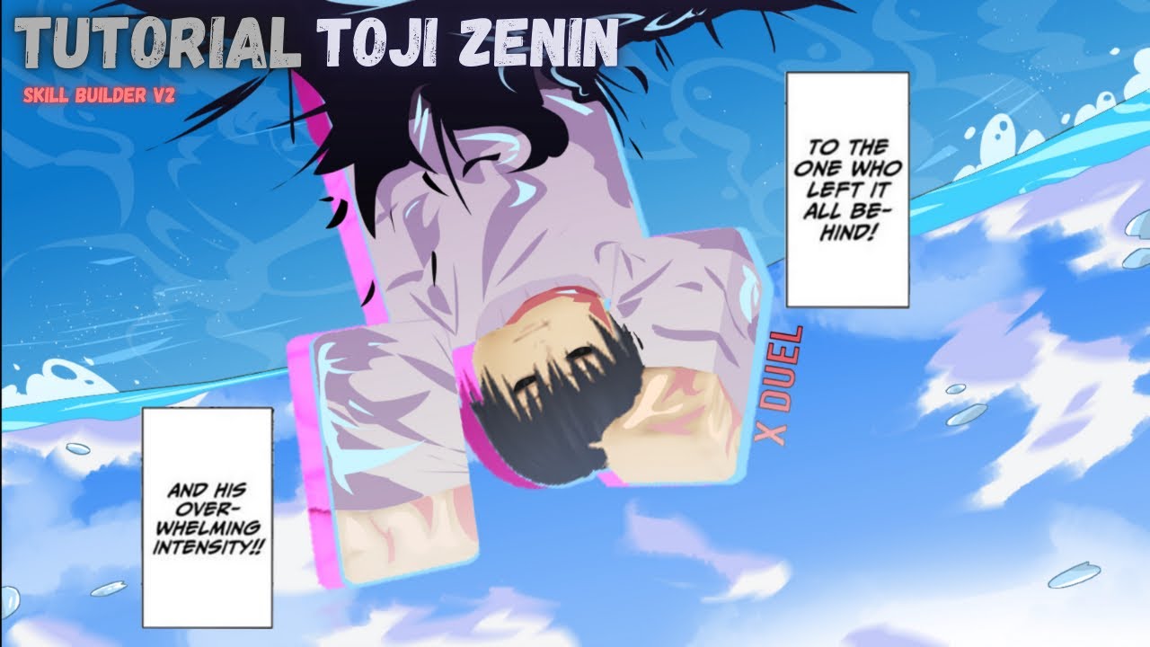 Toji Fushiguro *Tutorial* (skill builder V2)
