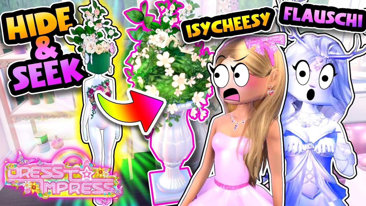 Hide&Seek mit den PRANKSISTERS bei DRESS TO IMPRESS! @IsyCheesy @Flauschi