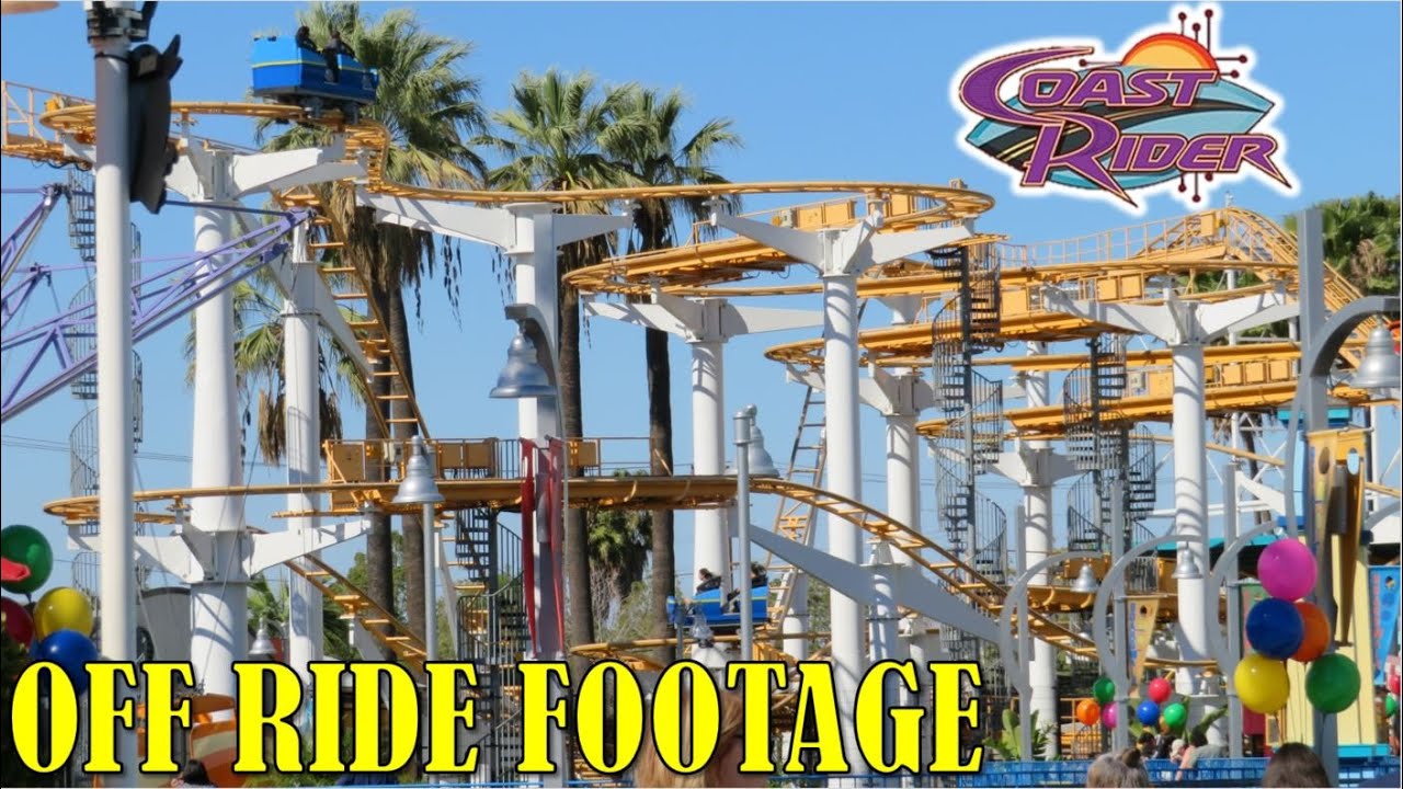 Coast Rider at Knott's Berry Farm Off-Ride Footage (No Copyright)