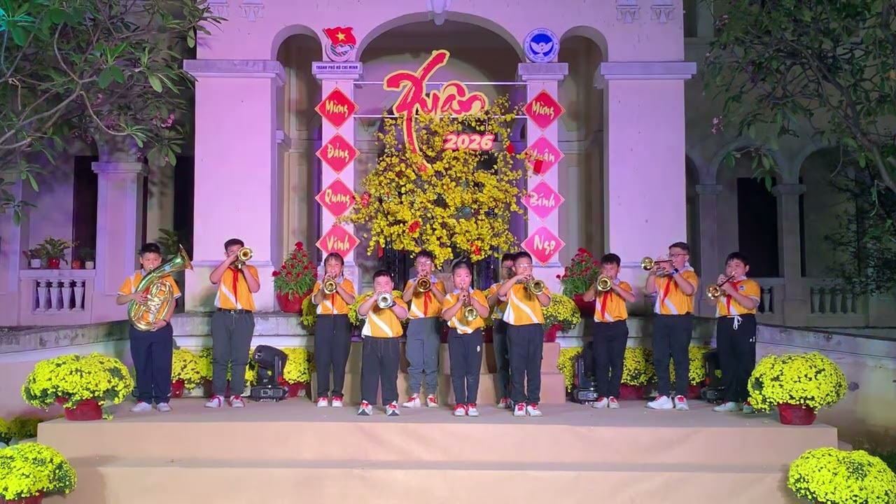 Đội Nghi lễ Nhà thiếu nhi TPHCM - Doraemon Miniband - Liên khúc - 08/02/2026
