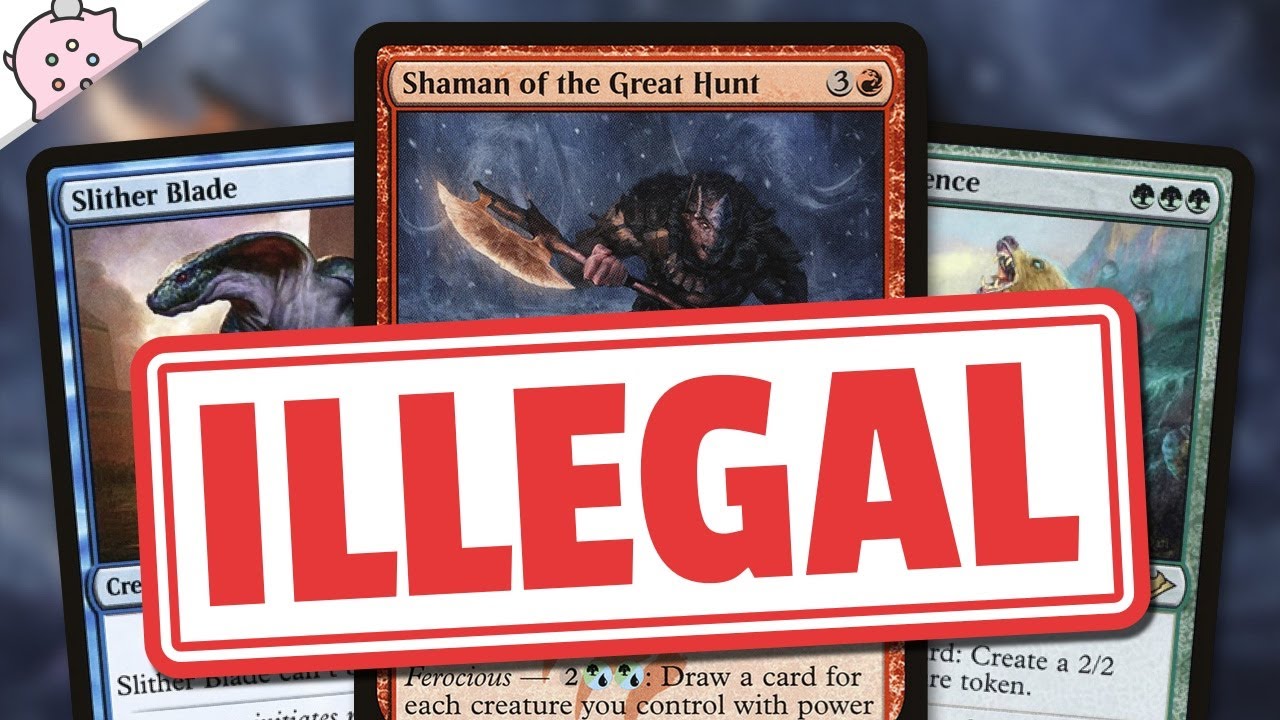 A Deck So Powerful It's Actually Illegal | Shaman of the Great Hunt | Commander | MTG