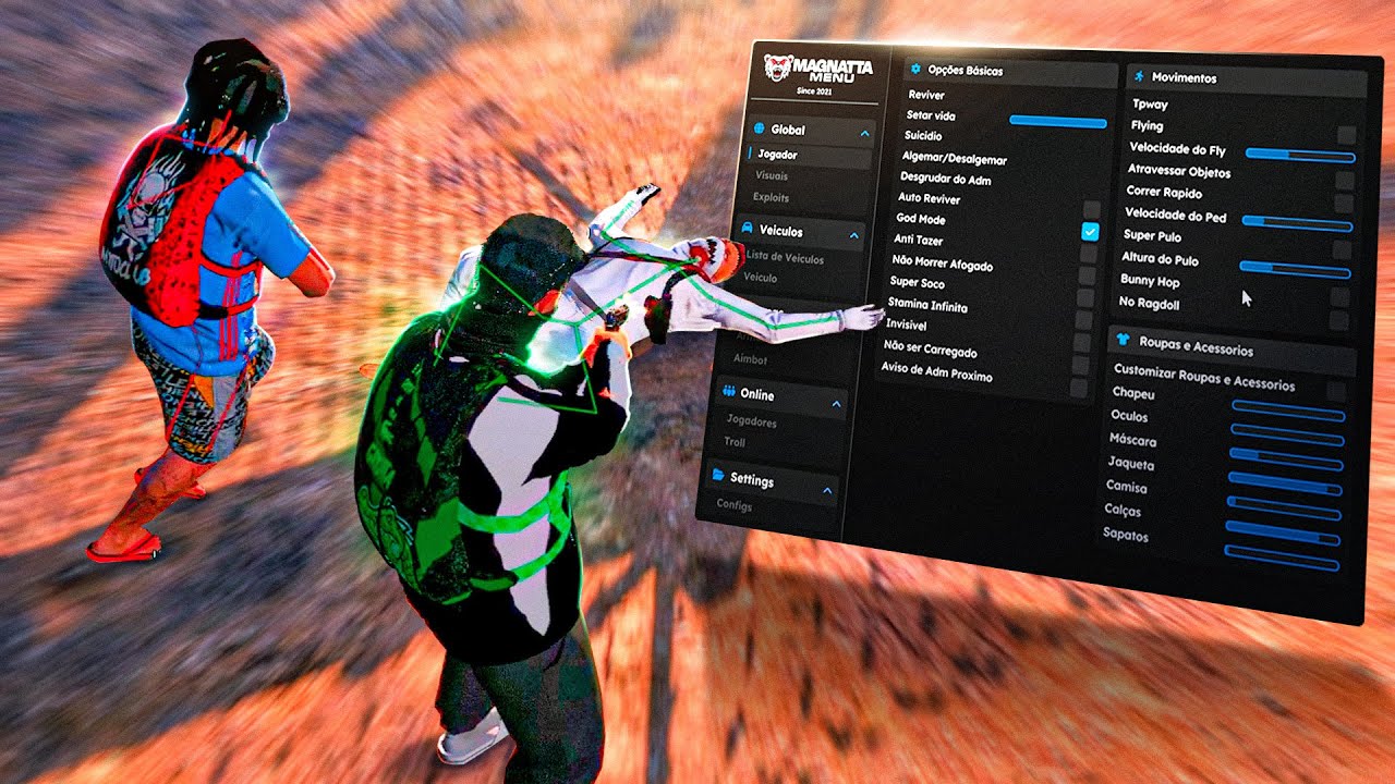 CRASHANDO geral no COMPLEXO RP com MOD MENU