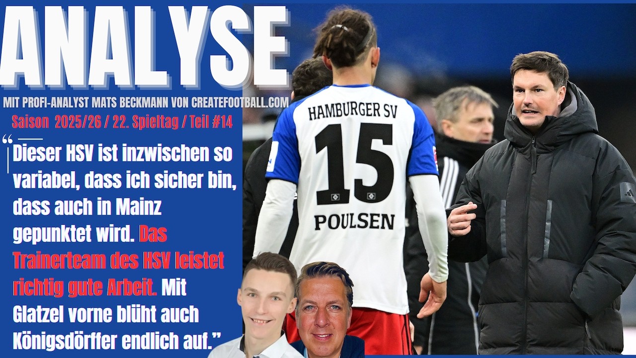 ANALYSE Chefanalyst Mats Beckmann lobt Systemvielfalt des HSV: 