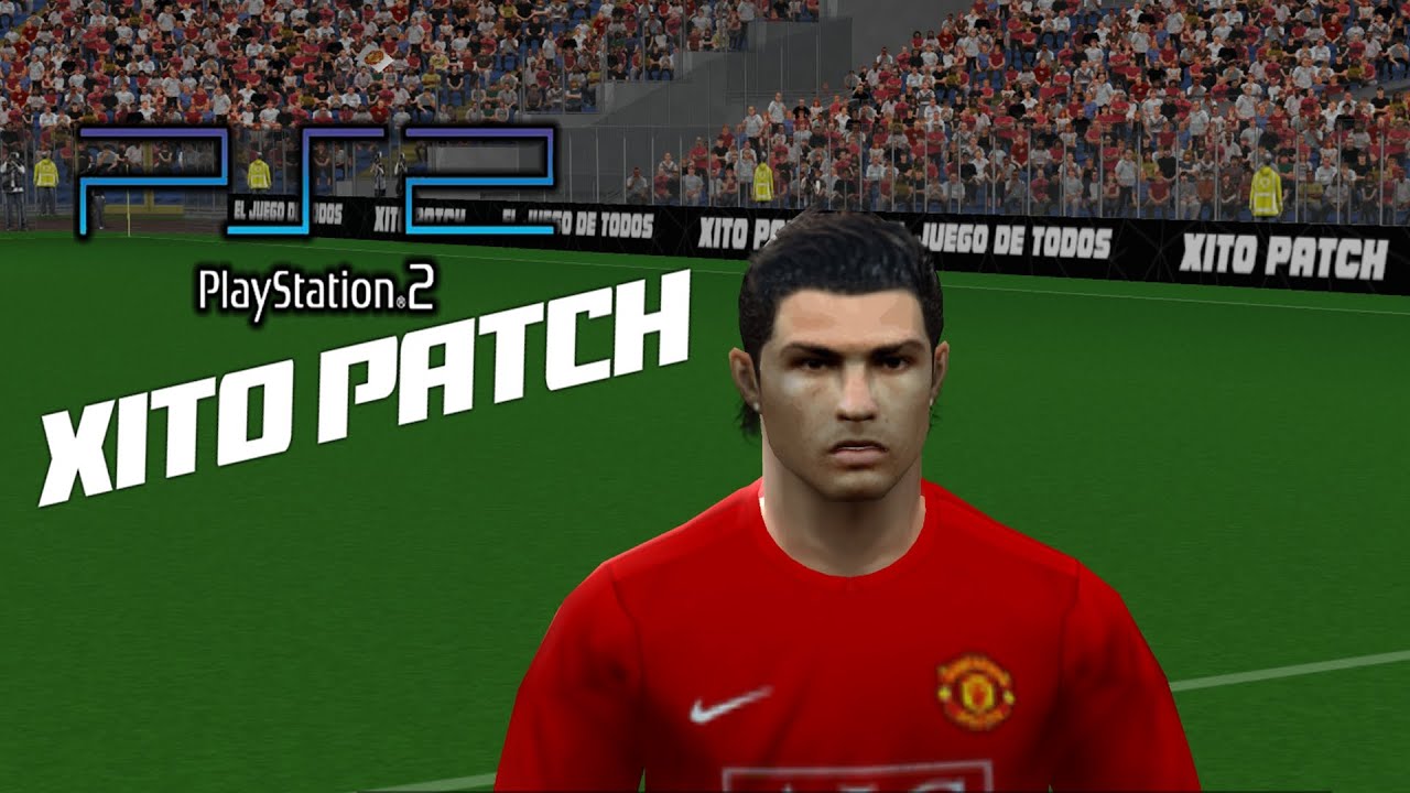 PS2 CRISTIANO RONALDO del United 2008 en PES 2025 XITO Patch!