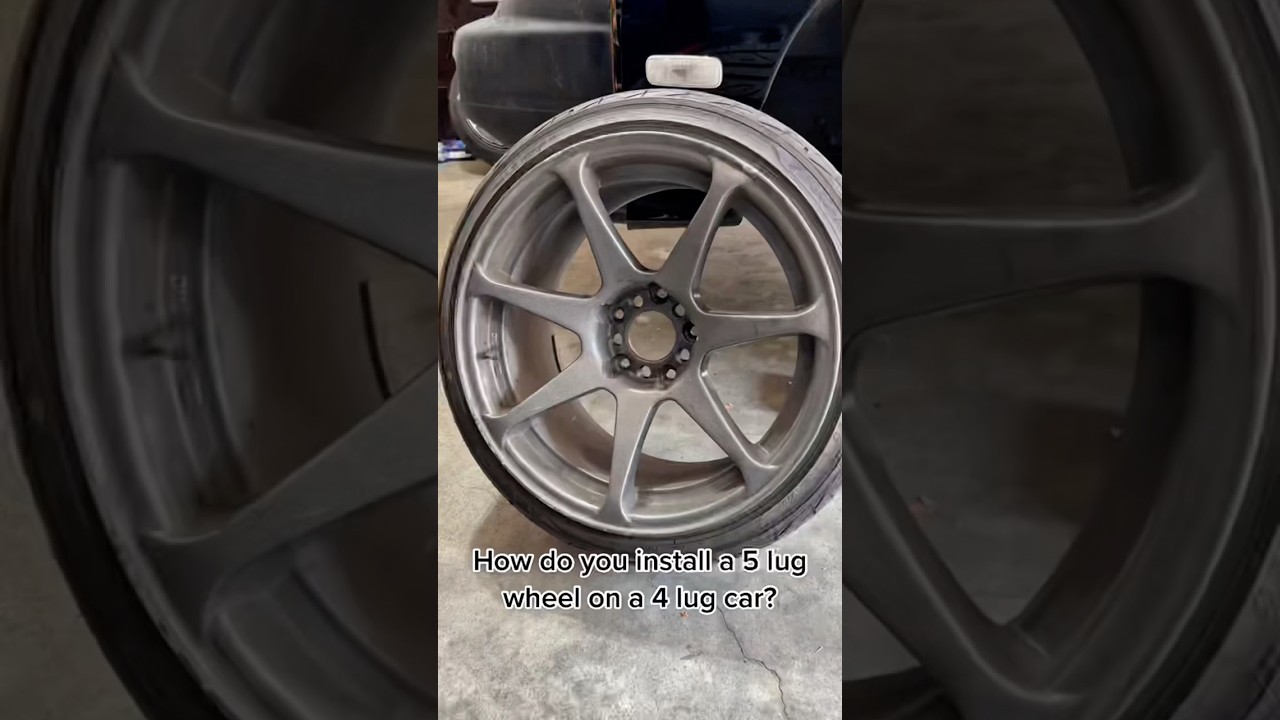 240sx | 180sx 5 lug conversion DIY