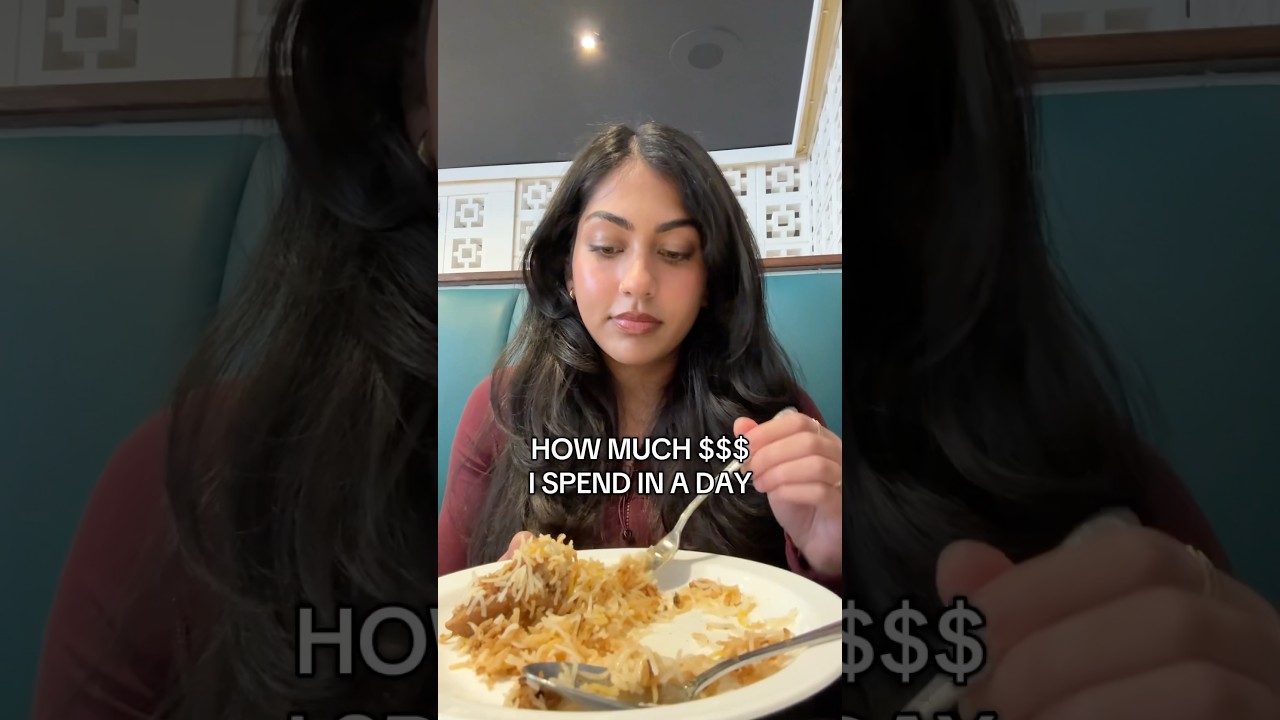 How much money I spend in a day in Canada #vlog #canadian #toronto