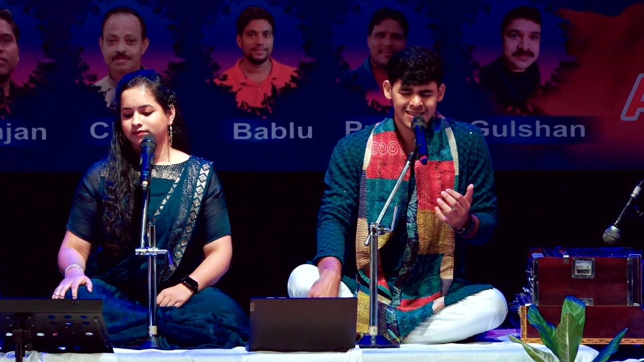 Pyaar Ka Pehla Khat | Abhijeet & Neha live | Jagjit singh