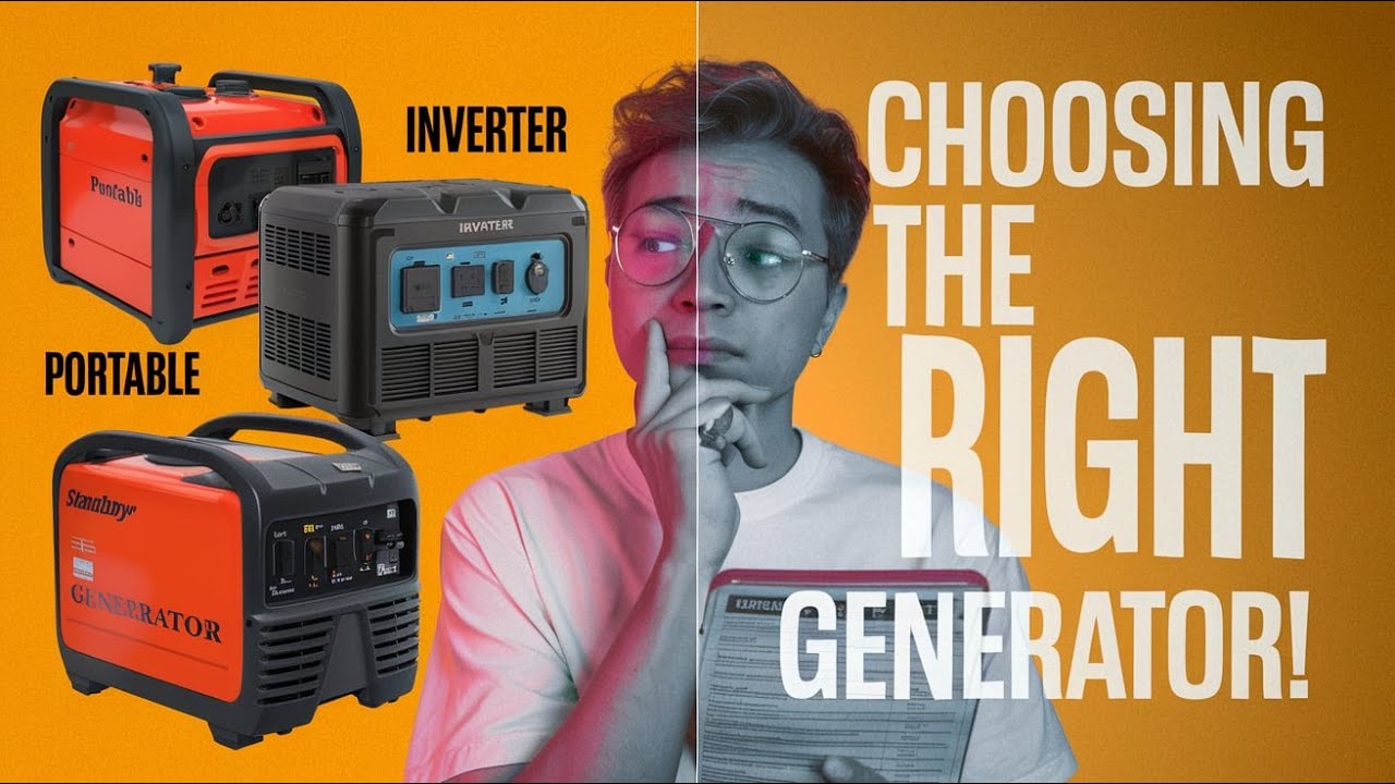 How to Choose the Right Generator for Your Needs @Dieselgeneratorksa #diesel