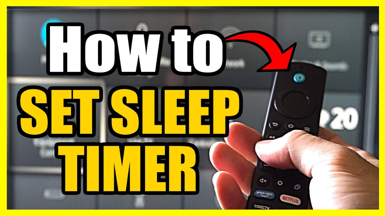 How to Set Sleep Timer to Auto Off your Amazon Fire TV (Easy Guide)