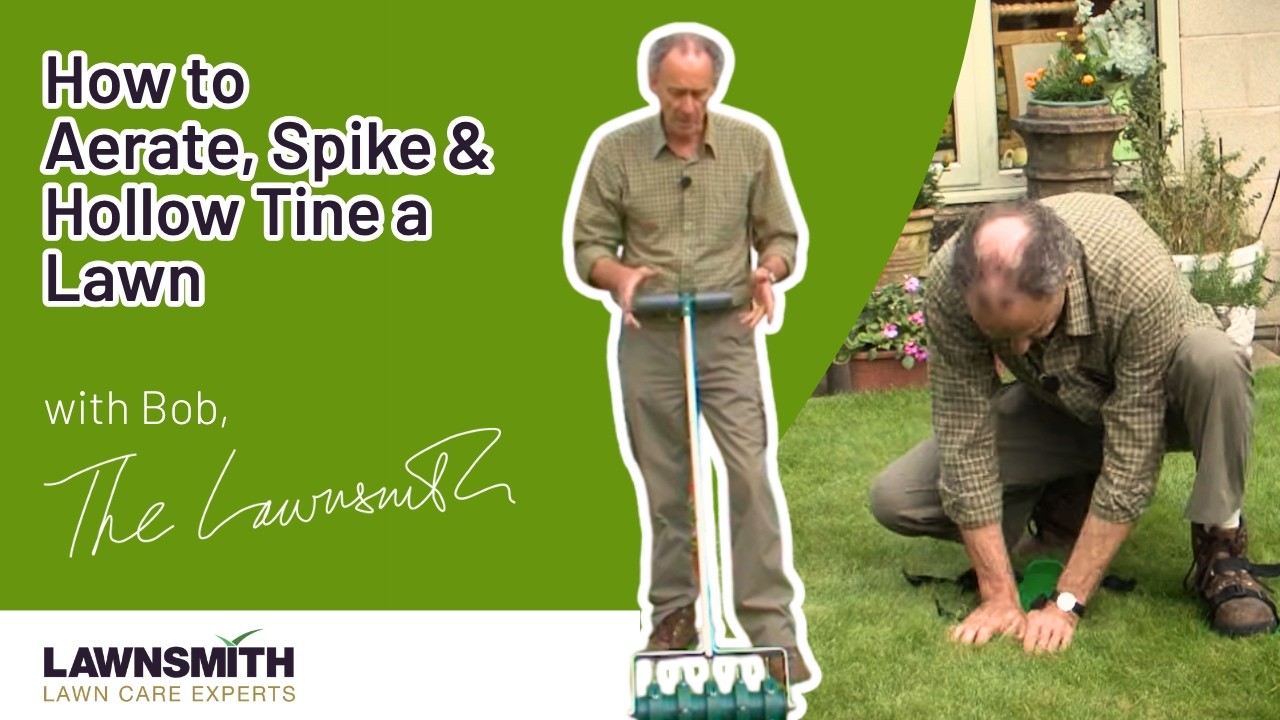 How to Aerate, Spike & Hollow Tine a Lawn