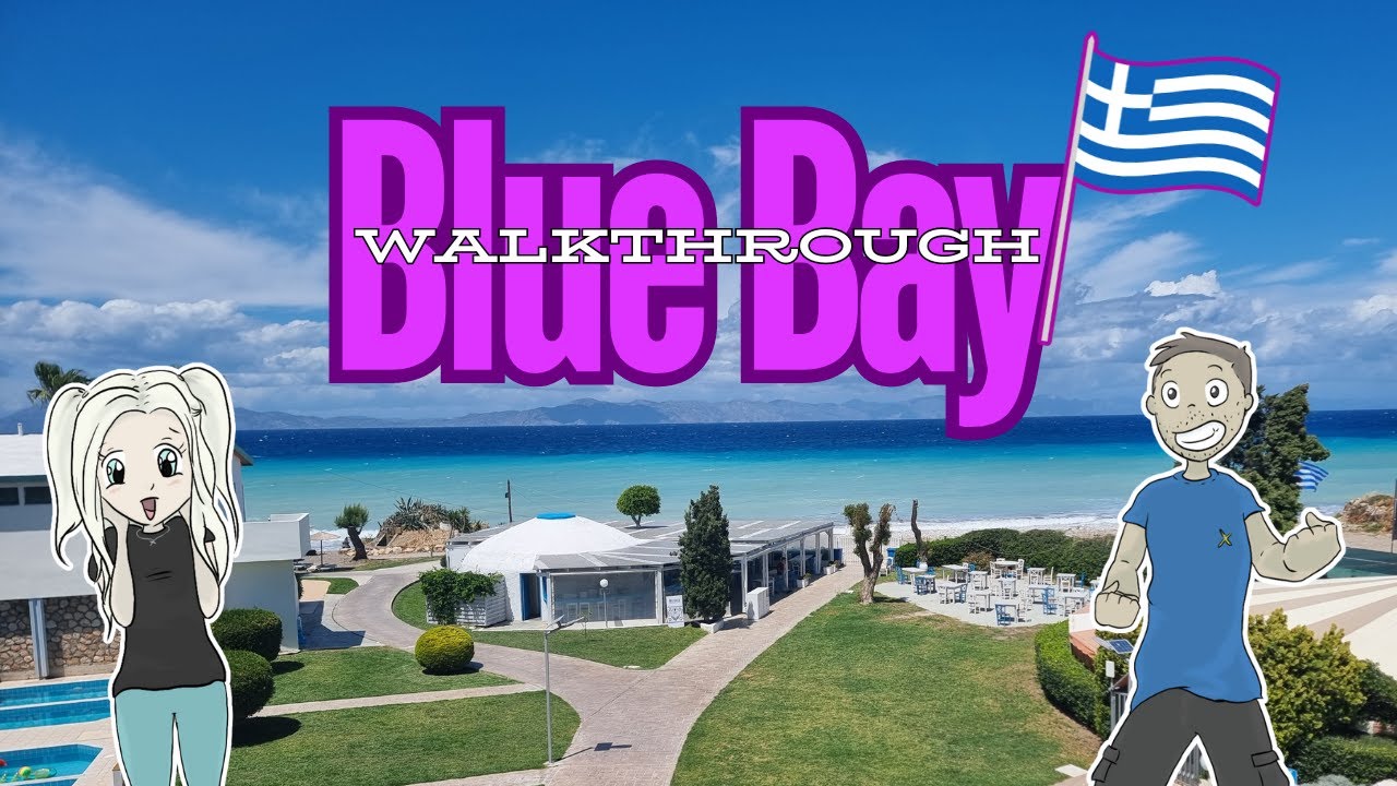 Exploring The Stunning Blue Bay Resort Rhodes: Walkthrough! #rhodes  #greece #holiday #sun #hotel