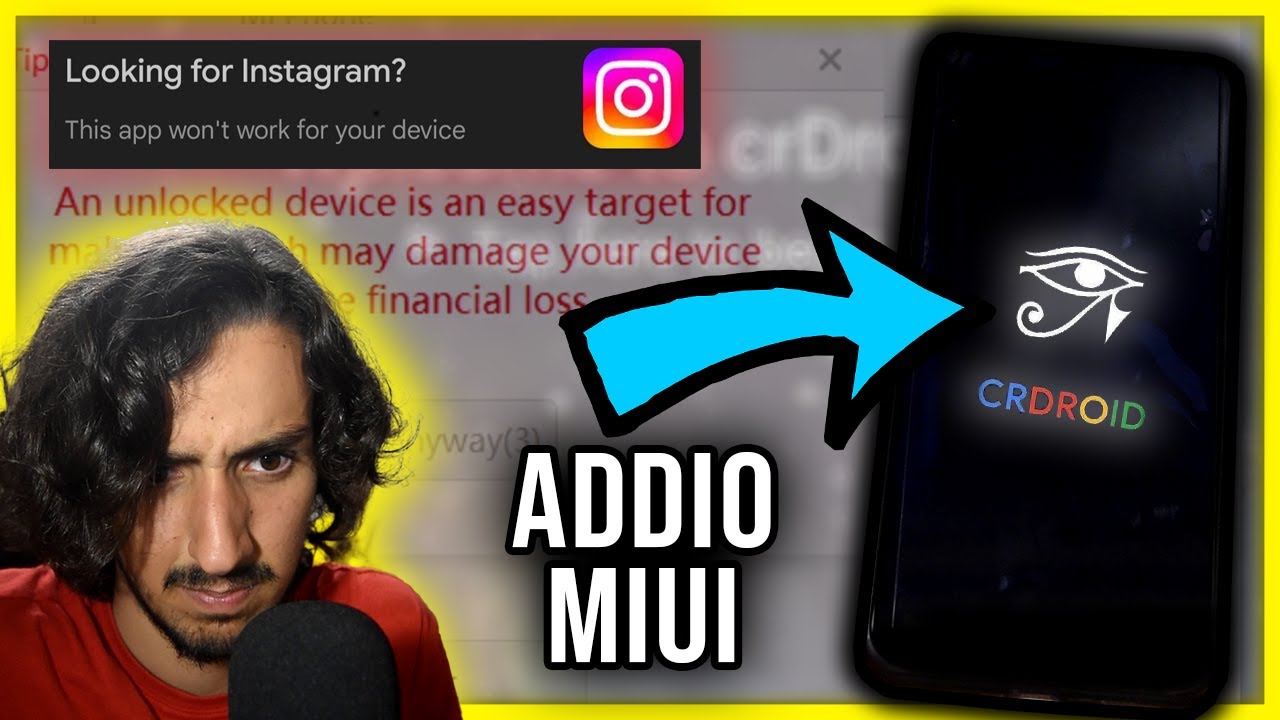 MI SONO STUFATO! Passo da MIUI a... qualcosa di peggio...? - Crdroid su Redmi Note 10 5G