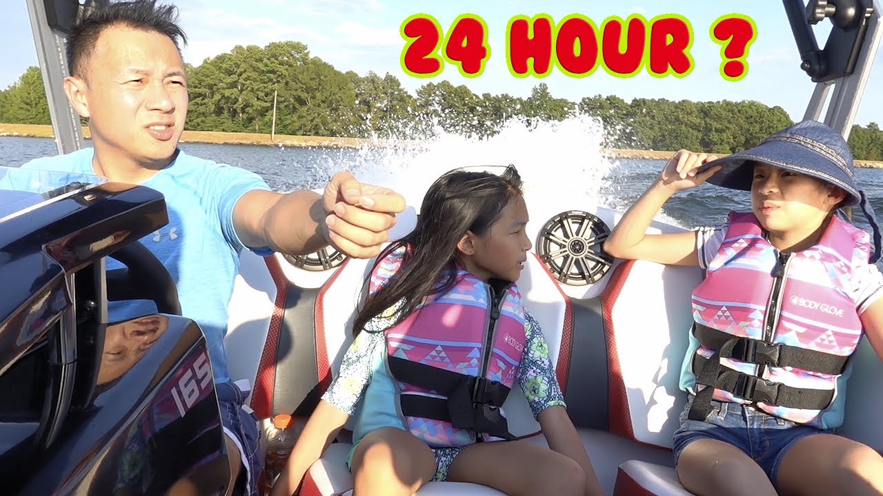 Game Master 24 Hour Challenge On a Scary Boat