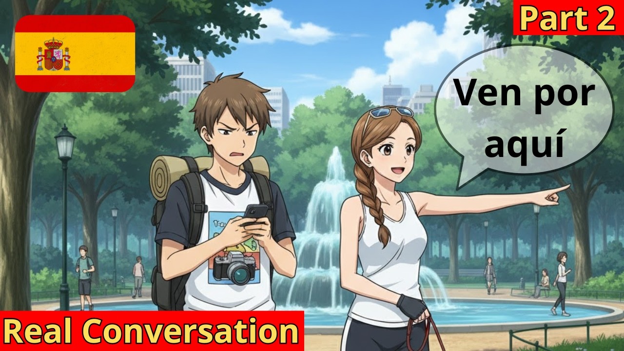 10 Short Spanish Conversations: Asking for Directions (Part 2) | Spanish for Beginners