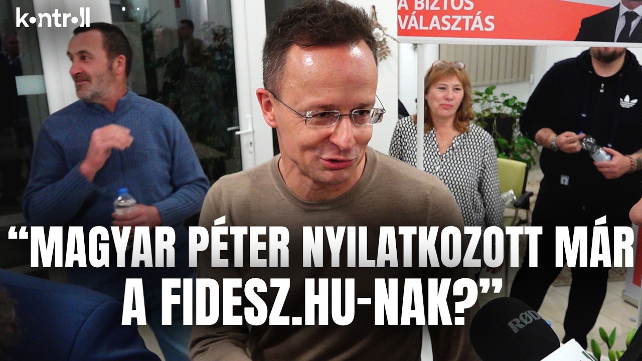 Szijjártót kérdeztük az ukrán pénzszállítmányról és a Fidesz kampányát segítő oroszokról