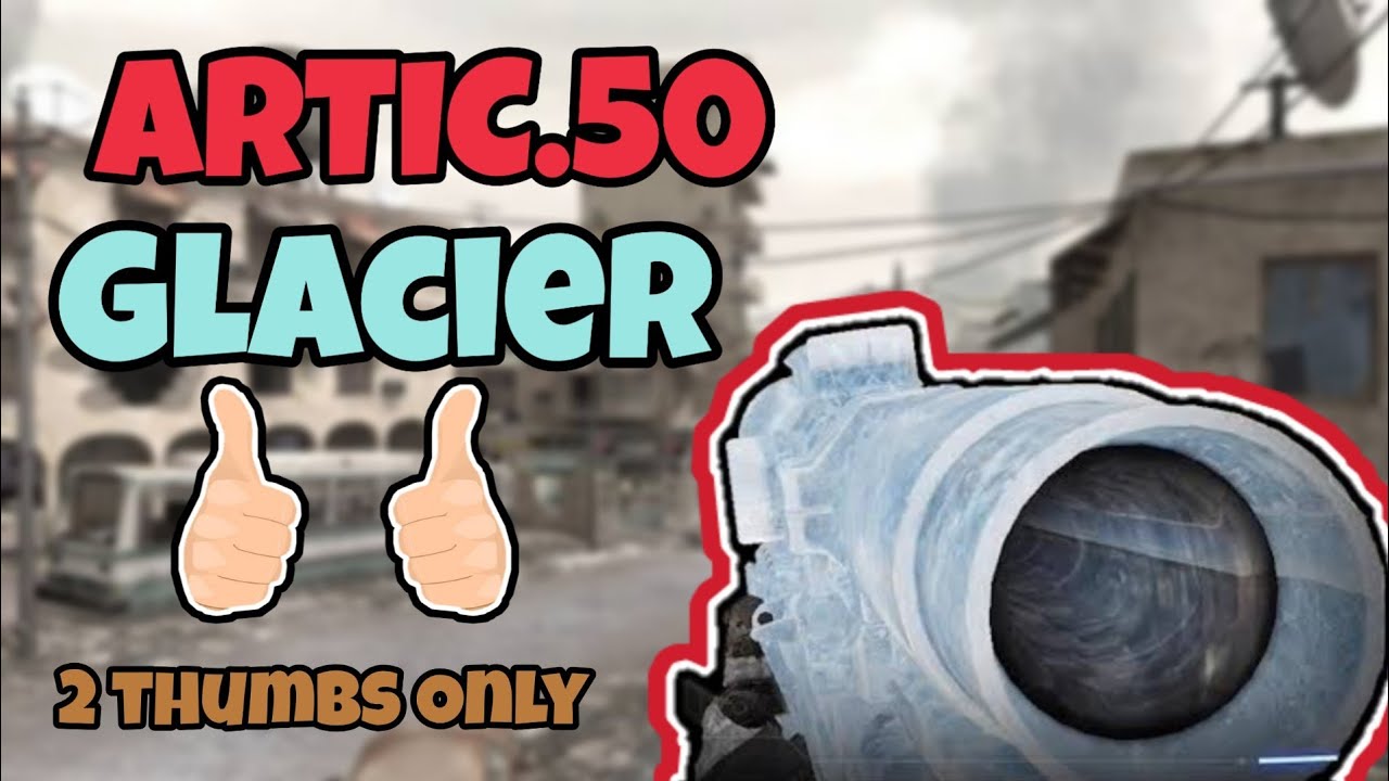 CODM TWO THUMBS GAMEPLAY - ARTIC.50 GLACIER
