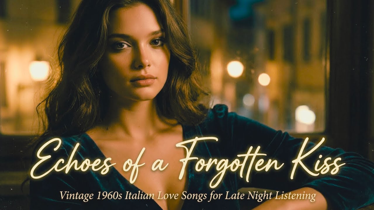 Echoes of a Forgotten Kiss | Vintage 1960s Italian Love Songs for Late Night Listening