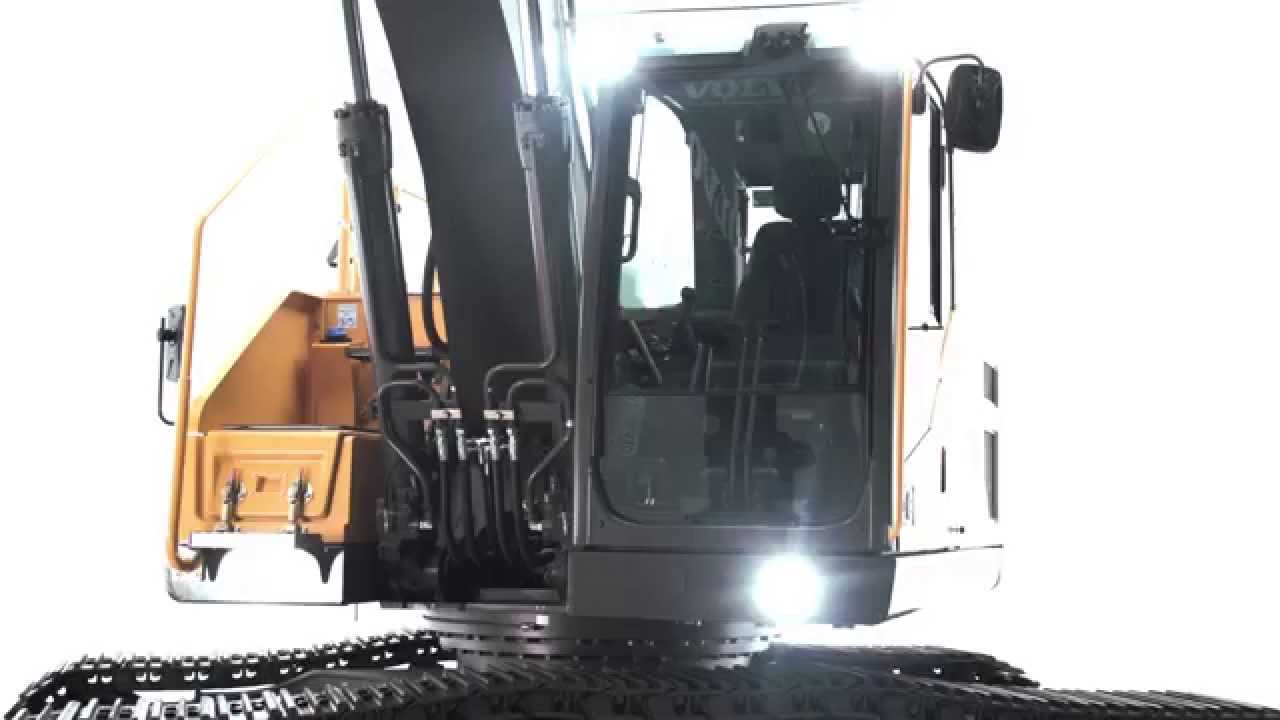 Volvo EC220E crawler excavator: technologically powered