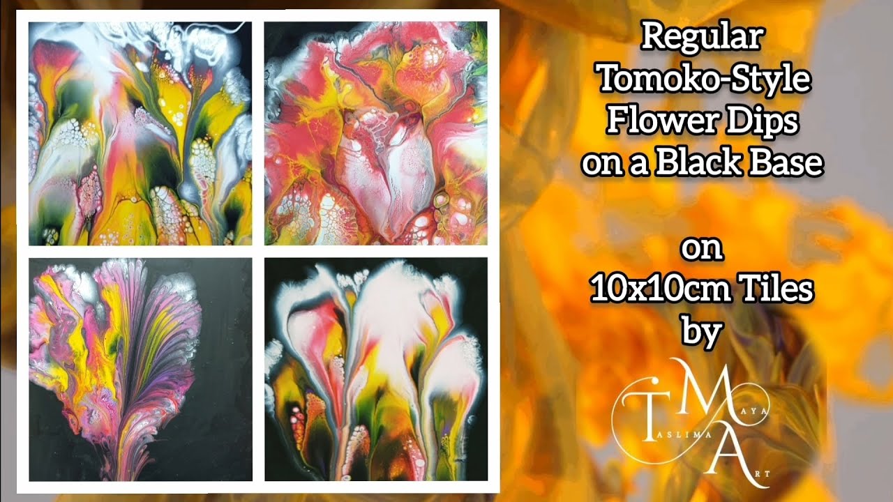 #60 GORGEOUS Flower Dip X4 on 4×4