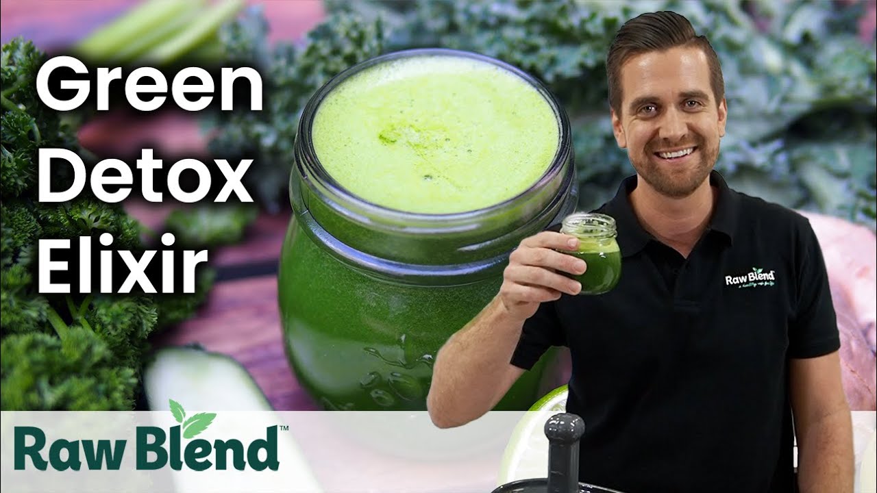 How to make a Green Detox Elixir in a Greenstar Juicer | Recipe Video