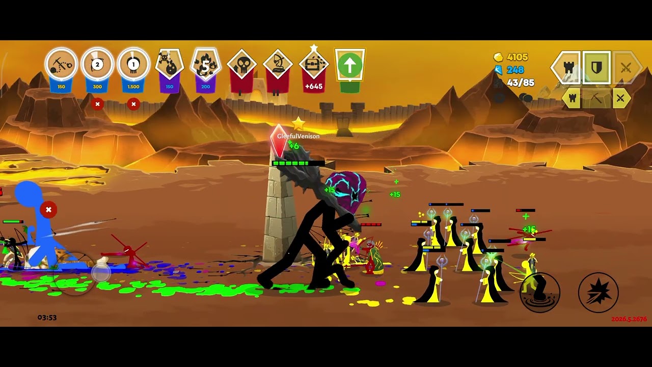 Stickwar stickman saga online War Game 04 03 2026