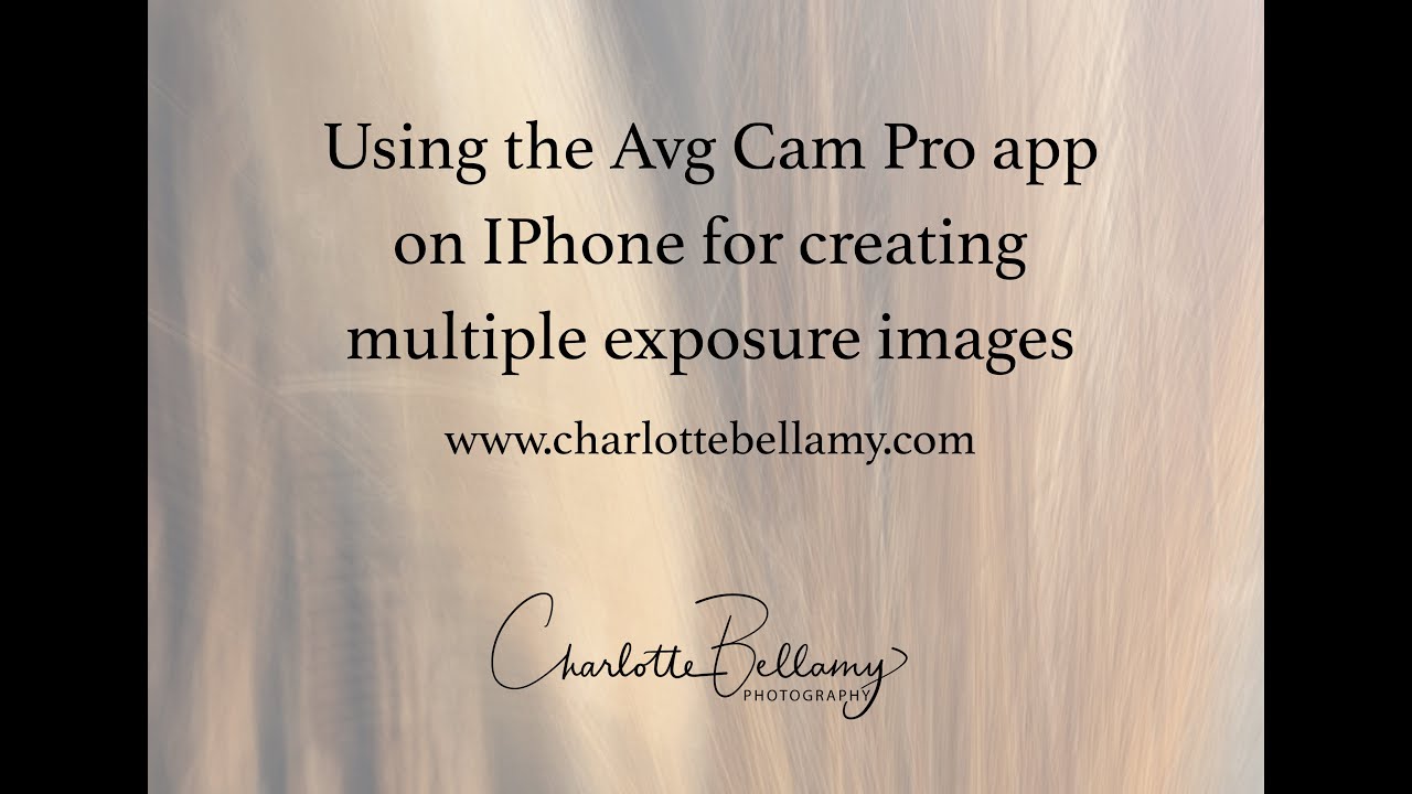 Multiple exposures with your phone, using the Avg Cam Pro app on iPhone