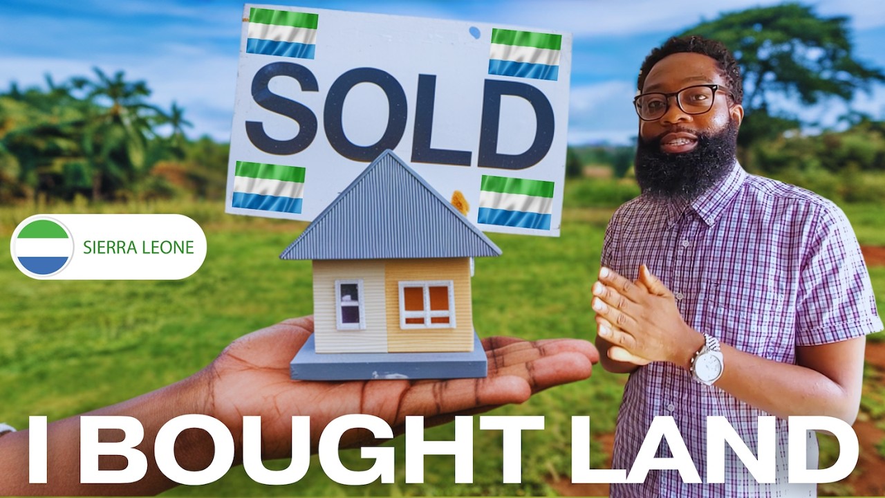 Building A House In Africa Part 1 | Buying Land In Sierra Leone | REBUILDING HISTORIC PROPERTY