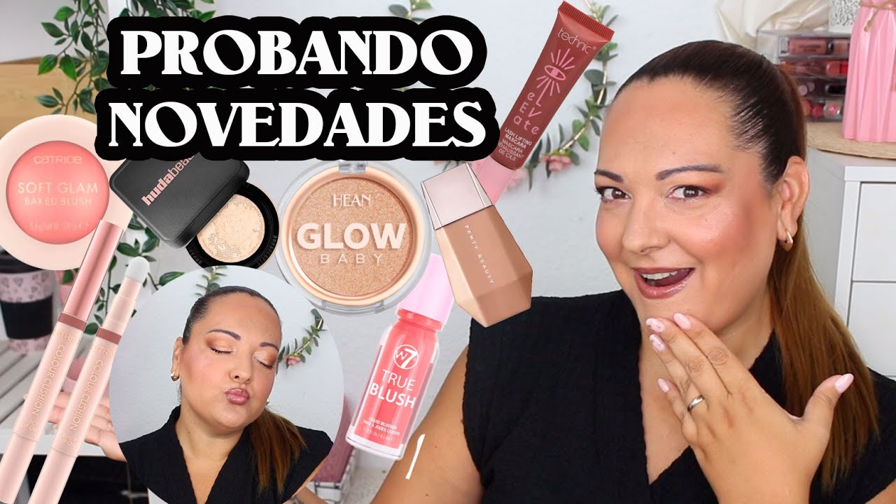 NOVEDADES CATRICE, W7, FENTY, HUDA...ETC!! LO PROBAMOS TODO POR PRIMERA VEZ!