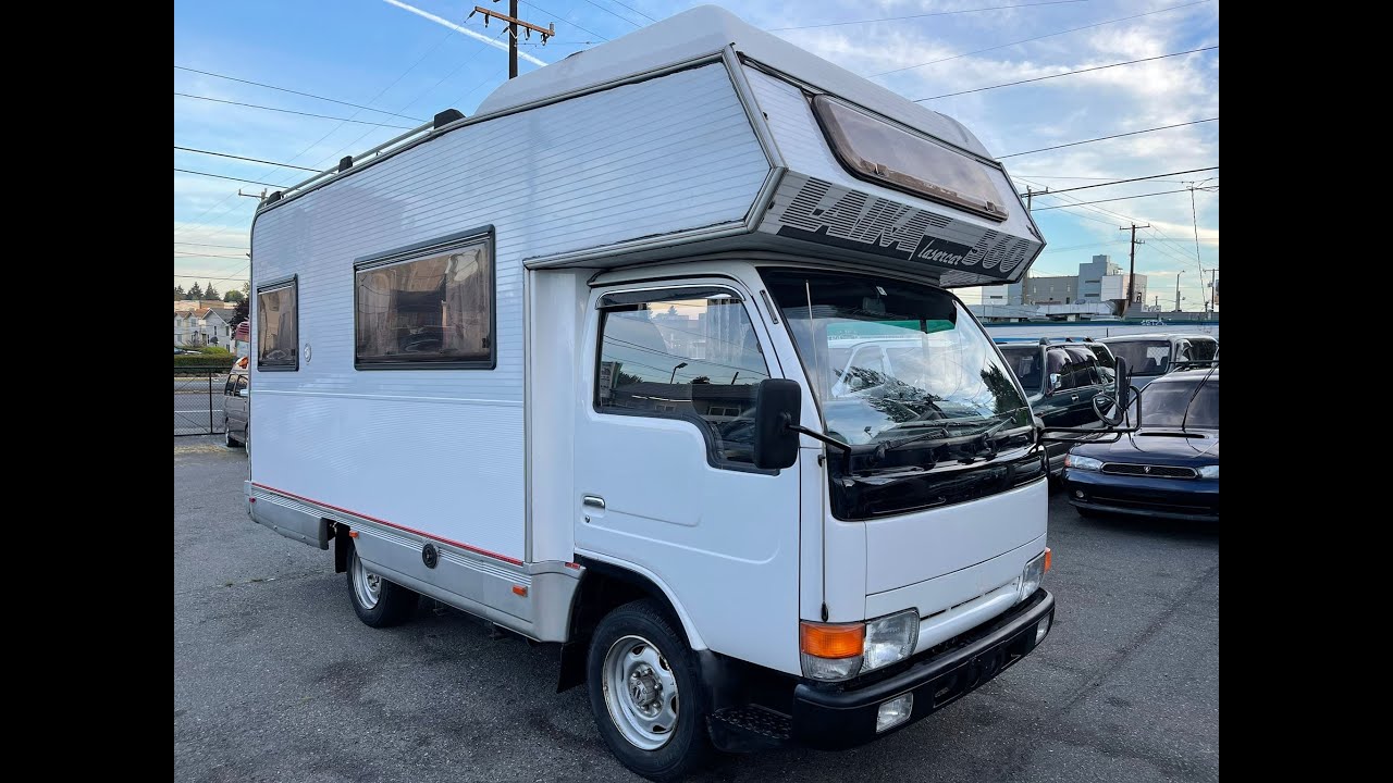 1992 Nissan Atlas 4WD diesel 2.7.L RV Laika570 76,300mi