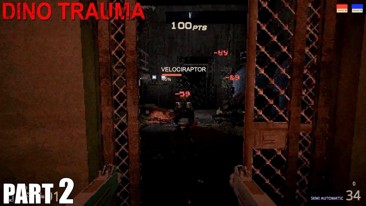 Dino Trauma Gameplay Part 2 / PC