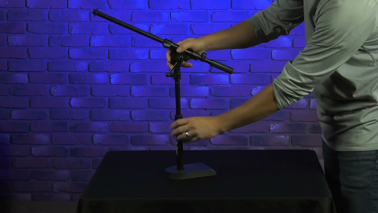 MS7920B Bass Drum/Boom Combo Mic Stand | On-Stage
