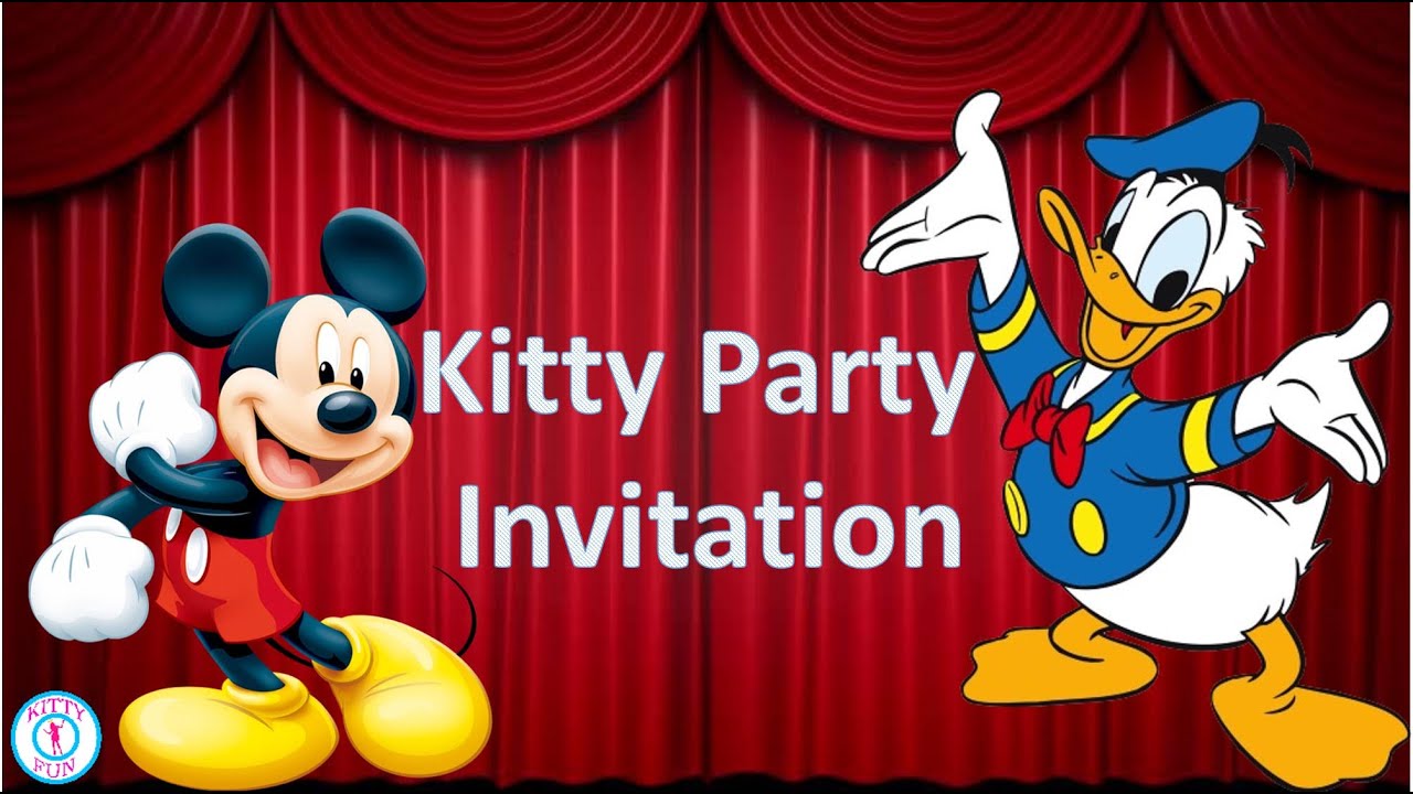 Childhood Theme Invitation Video | Children's Day Special
