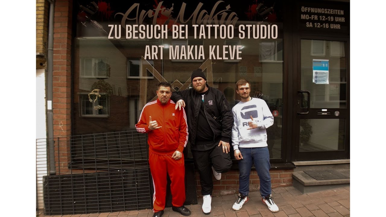 ZU BESUCH BEI TATTOO STUDIO ART MAKIA KLEVE - PART 2
