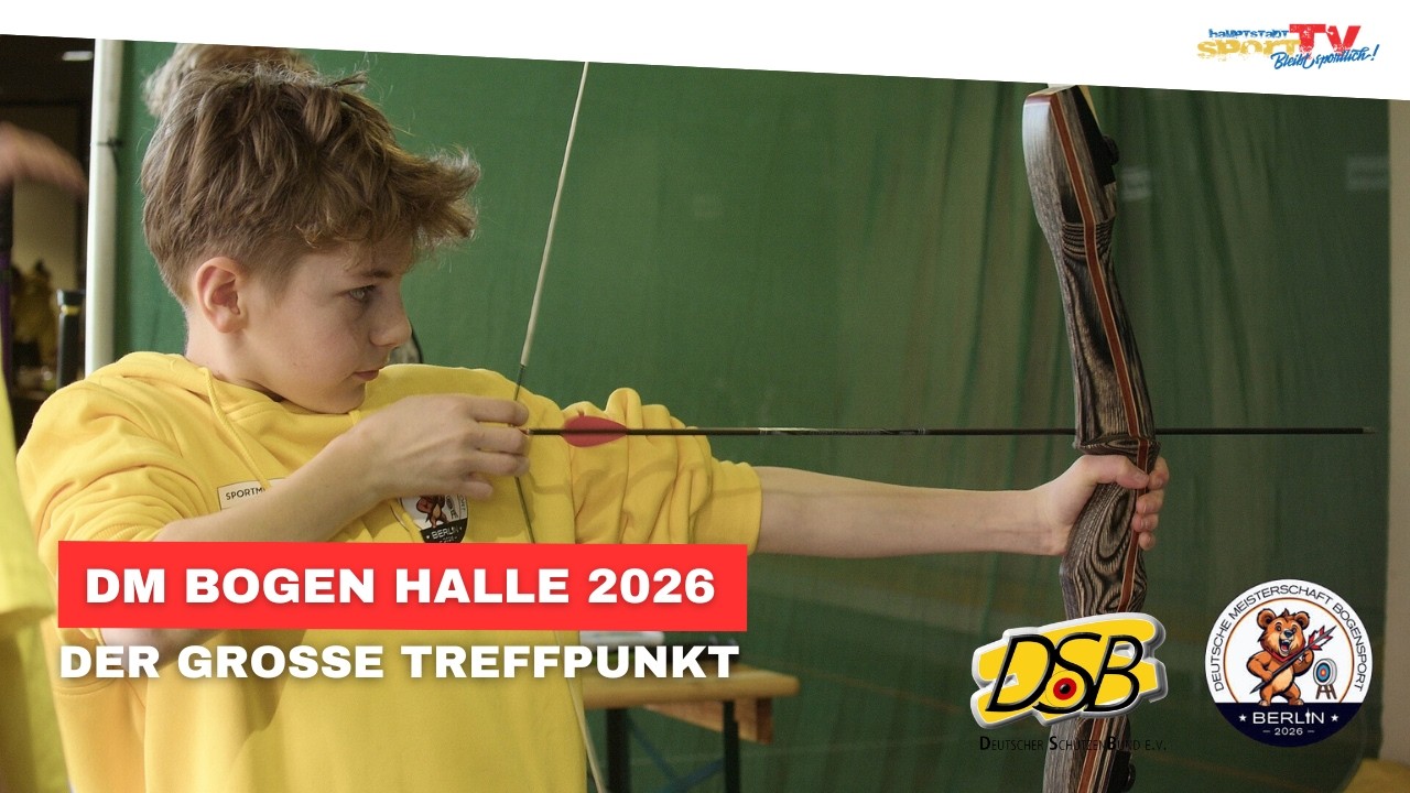 Der TREFFPUNKT der BOGENSPORTSZENE I DM Bogen Halle 2026 I Tag 2