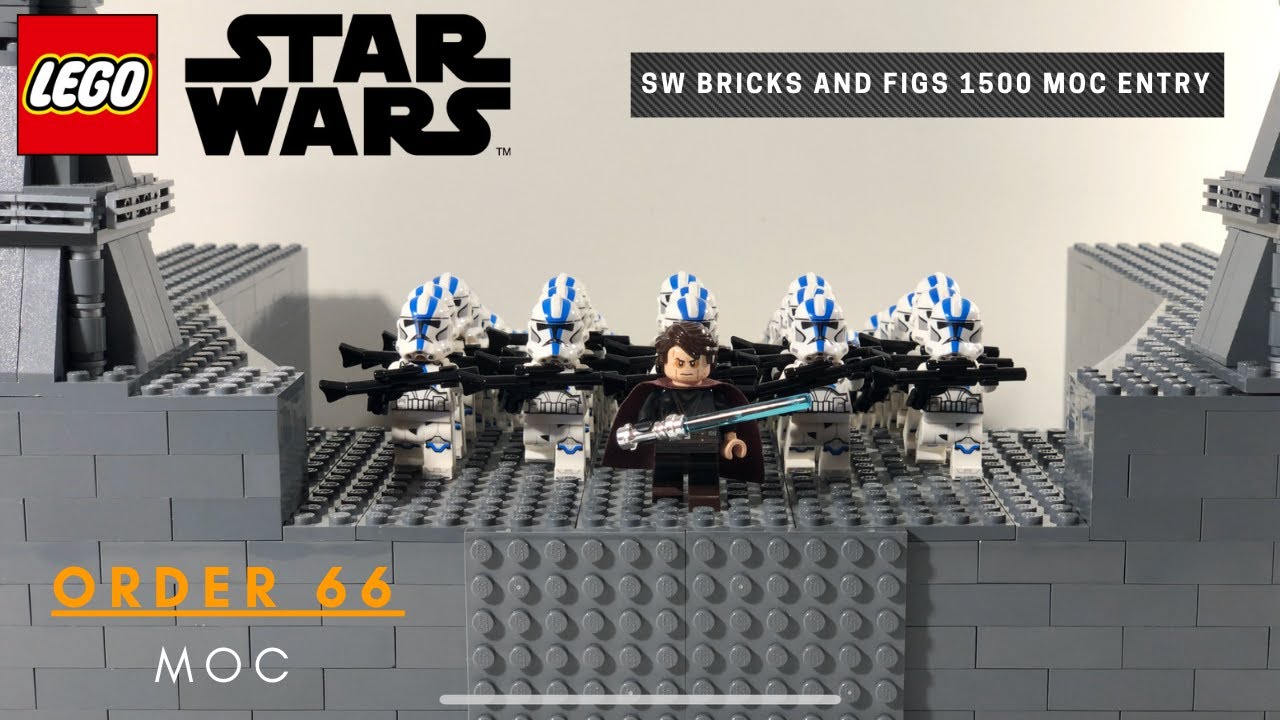 SW Bricks and Figs 1500 Sub Moc Entry, Order 66 Temple