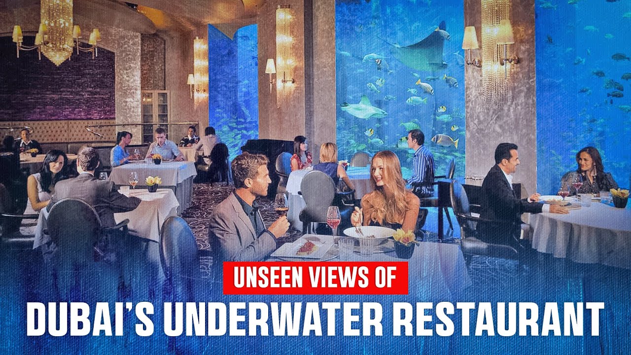 Dubai's Most Amazing Underwater Restaurant Ossiano