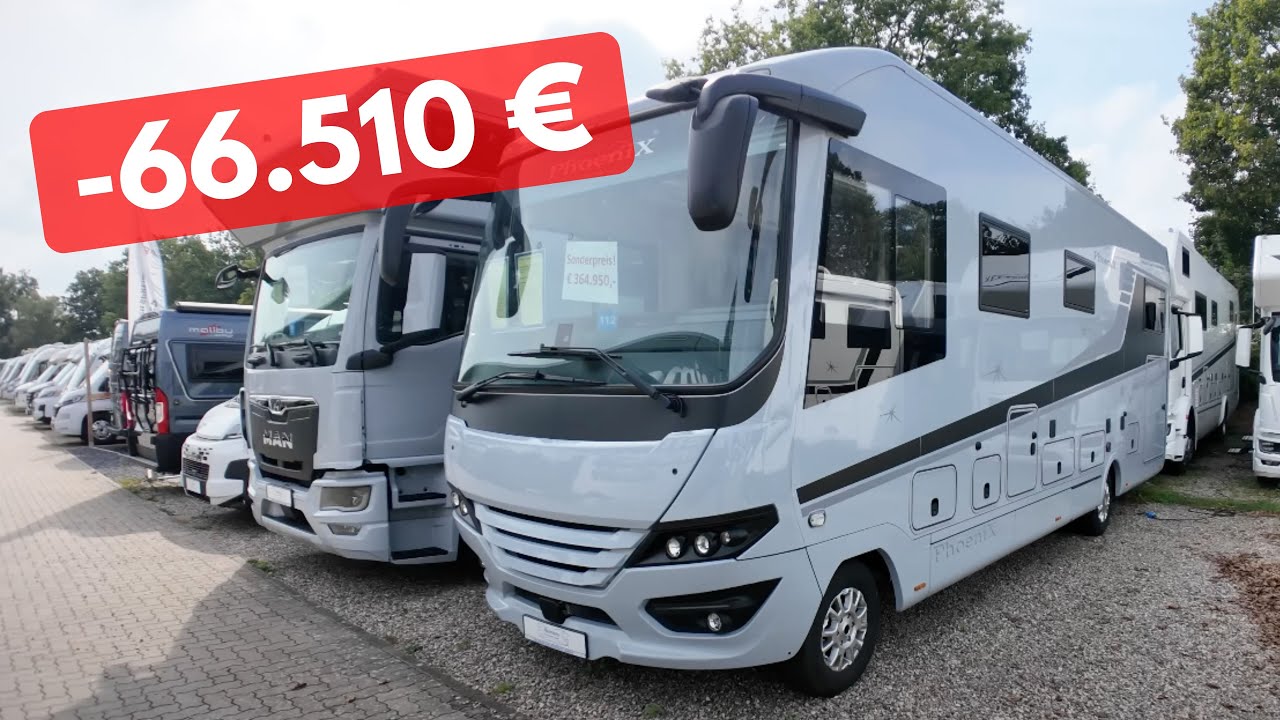 -66.510 €! WOHNMOBIL VOLLINTEGRIERT 2026 Neuheiten Phoenix Top-Liner 9000 BMLX