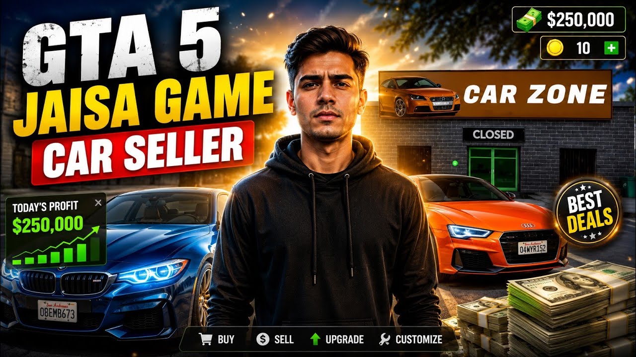 Car Selling Simulator Gameplay in Hindi 🔥 | Amazing Deals & Funny Moments