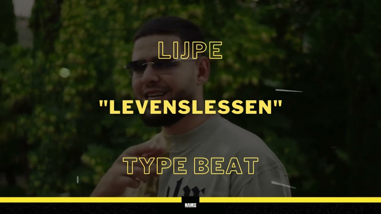 Lijpe x Jordymone9 x D-Double Type Beat | Levenslessen | Storytelling Guitar Rap Beat 2023