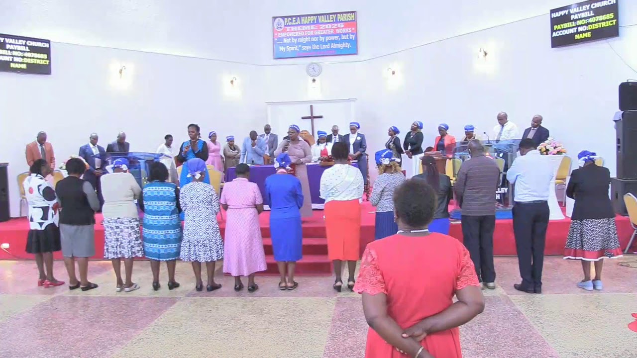 P.C.E.A HAPPY VALLEY PARISH SUNDAY SERVICE