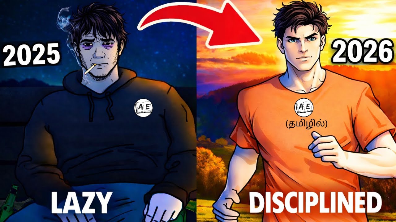 LAZY to DISCIPLINED (TAMIL) | 4 Ways to be Disciplined when you are Lazy (Without Motivation)